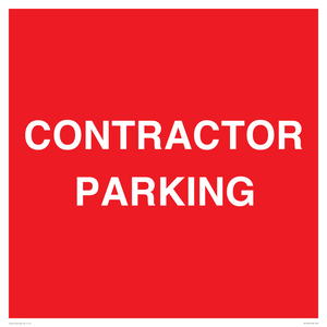 CONTRACTOR PARKING